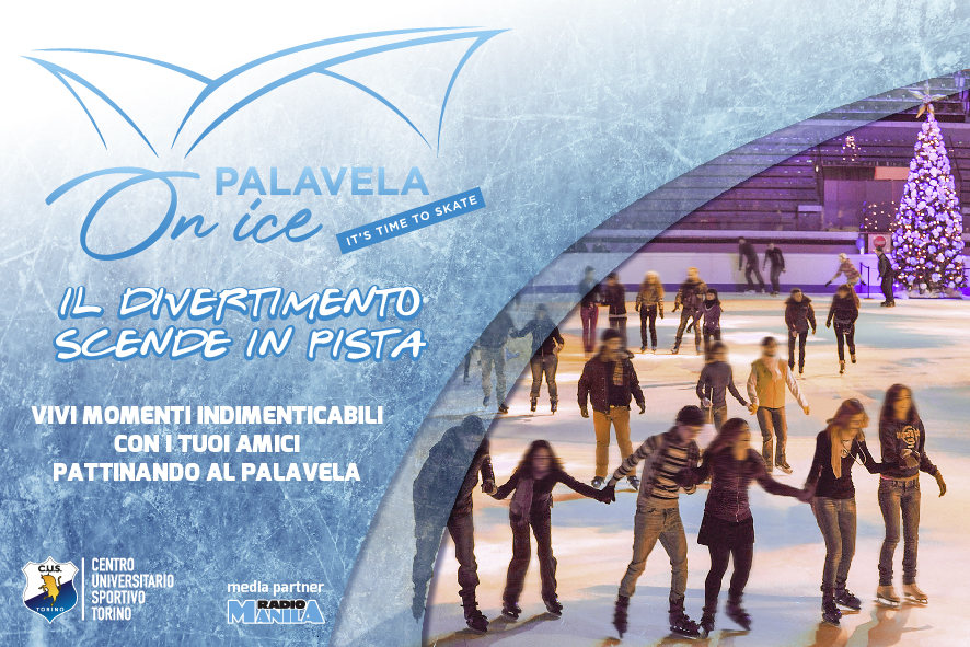 Scopri di più sull'articolo Martedì 23 NOVEMBRE – SERATA UNIVERSITARIA AL PALAVELA ON ICE