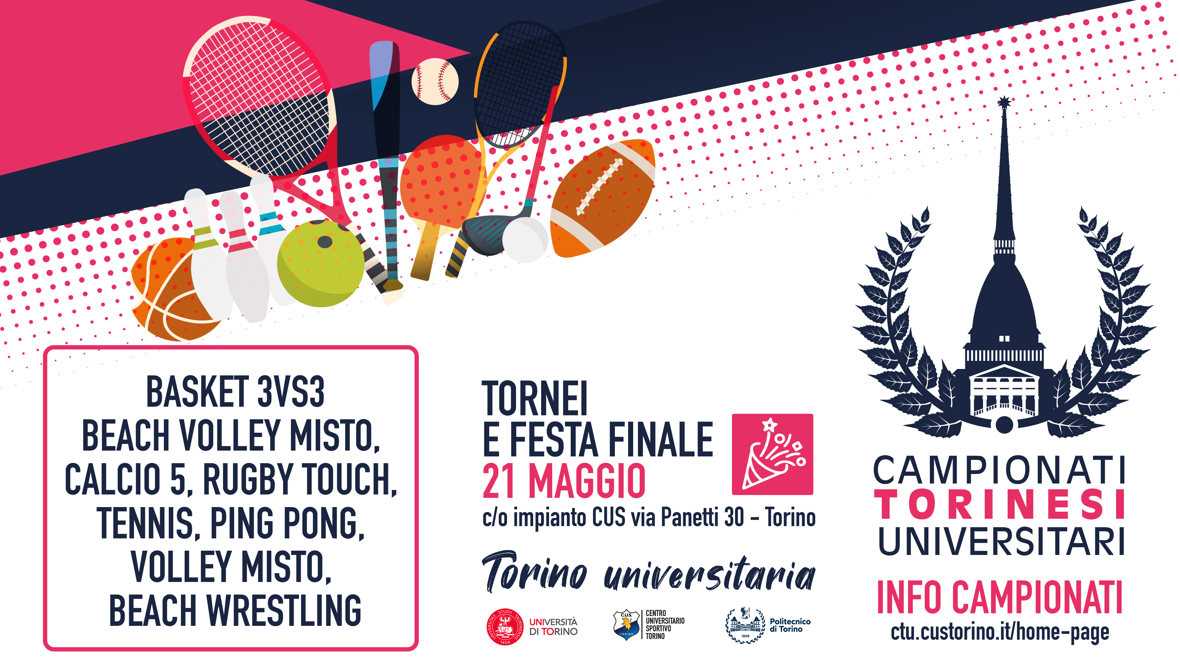 Scopri di più sull'articolo CTU, Campionati Torinesi Universitari 2023